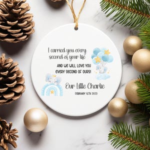 Miscarriage Ornament Infant Loss Baby Loss Ornament Memorial Sympathy Gift Baby Memorial Custom Stillbirth Keepsake Gift for Christmas