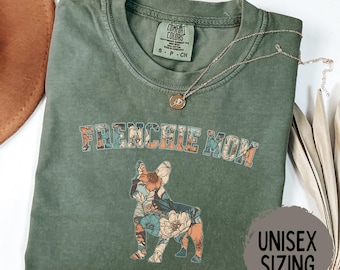 Frenchie Mom Shirt, Comfort Colors Shirt, Dog Mama Shirt, French Bulldog Lover Gift, Frenchie Dog Mom, Dog Lover Sweatshirt, Frenchie Gift