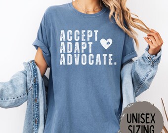 Autism Shirt, Autism Mom Shirt, Autism Awareness Tee, Comfort Colors Shirt, SPED Teacher Shirt, April Autism Shirt