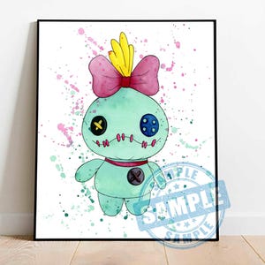 ディズニー スティッチ 睡眠 水彩画 リロ アンド スティッチ ディズニー スティッチ 睡眠 水彩画 リロ アンド スティッチ