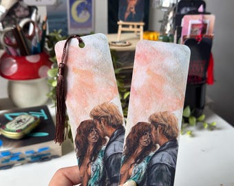 Allie and Dean Double Sided Bookmark | Off Campus Inspired Art | Bookish Gift