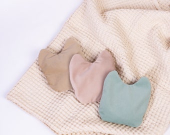 Almohada terapéutica de hueso de cereza: almohadilla térmica y refrescante para aliviar los cólicos