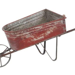 Deko Schubkarre / Karre zum bepflanzen Gartendeko WO-1850