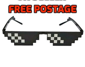 Thug Life Glasses - Etsy UK