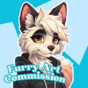 Custom Furry Art Order: Anime Profilbild, Fursona Icon