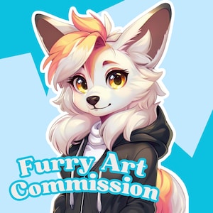 Custom Furry Art Order: Anime Profilbild, Fursona Icon