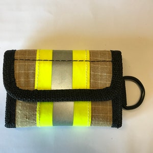 Schlüsselmäppchen,Geldbörse,PBI Gold,Feuerwehrschlauch,Feuerwehr
