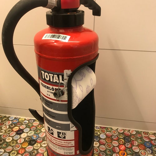 Fire Extinguisher Toilet Paper Dispenser Fire Brigade Easter Etsy