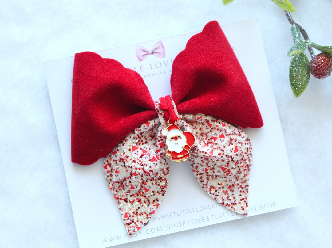 Pinces à Cheveux de Noël,9 pièces Barrettes de Cheveux de Chapeau de