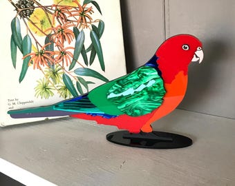 Australian Bird Art | Standing Ornament | King Parrot