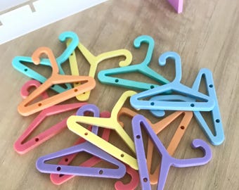 Extra set of 12 Mini Coathangers to suit Acrylic Earring Display Rack