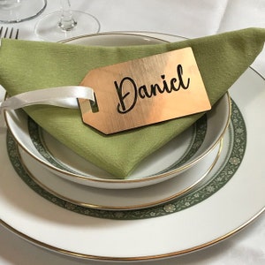 Wedding Place Cards / Luggage Tags - Personalised