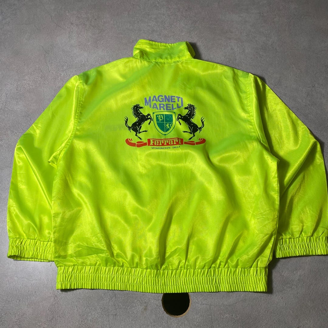 Magnetti Vintage Ferrari Magnetti Marelli Light Jacket - Etsy