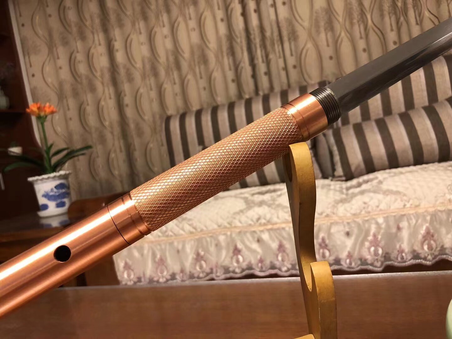 Handmade Flute Swords Samurai Swords Chinese Swords.purple Etsy