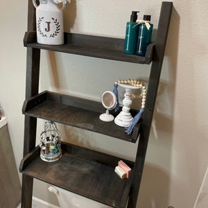 Bathroom “Floating” Shelves