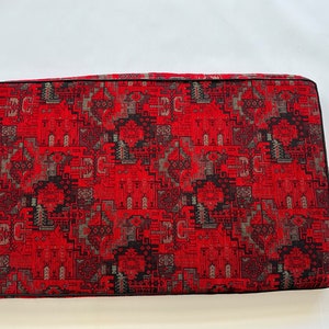 Funda de cojín para banco, con estampado kilim, a medida, étnica, para asiento, para interior (solo funda) imagen 4