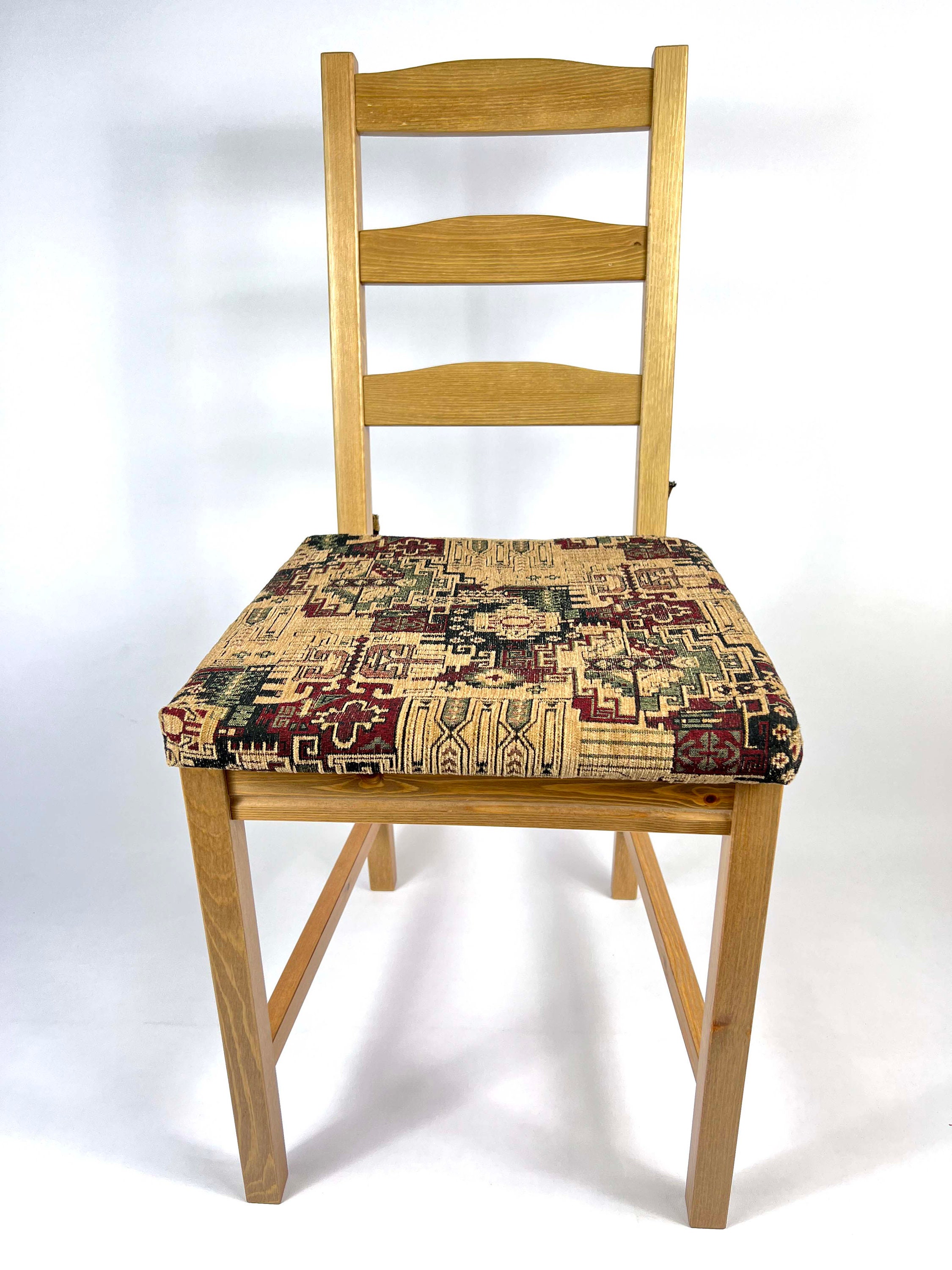Kilim Designed Chair Cover Custom Made Chair Pad Ethnic Etsy