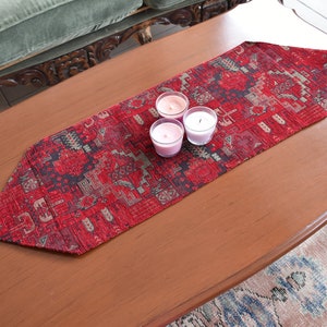 Kilim conçu chemin de table vintage chemin de table tissé tissu chemin de table décor à la maison maison cuisine Dinnig chemin de table décor de fête de mariage