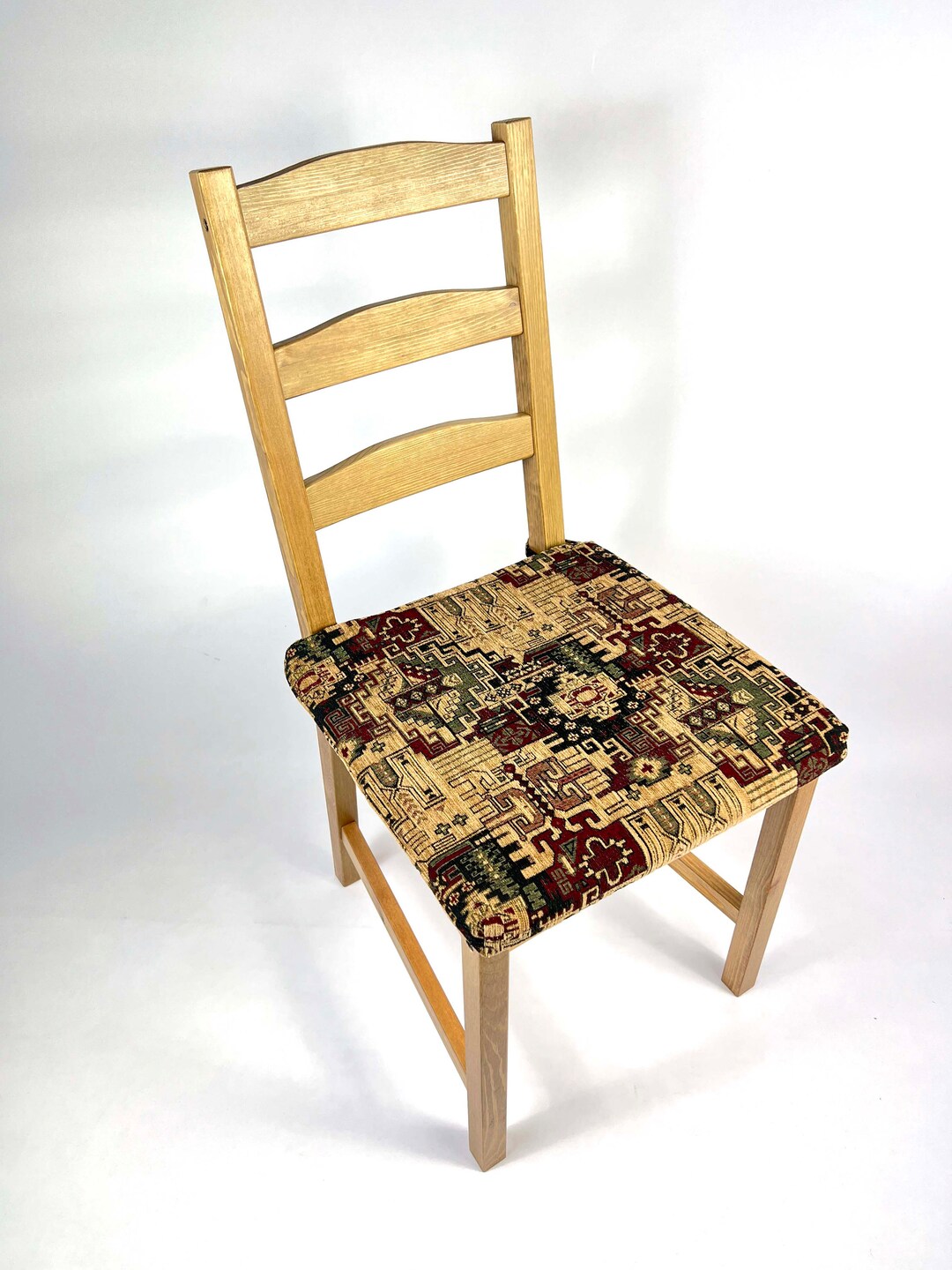 Kilim Designed Chair Cover Custom Made Chair Pad Ethnic Etsy