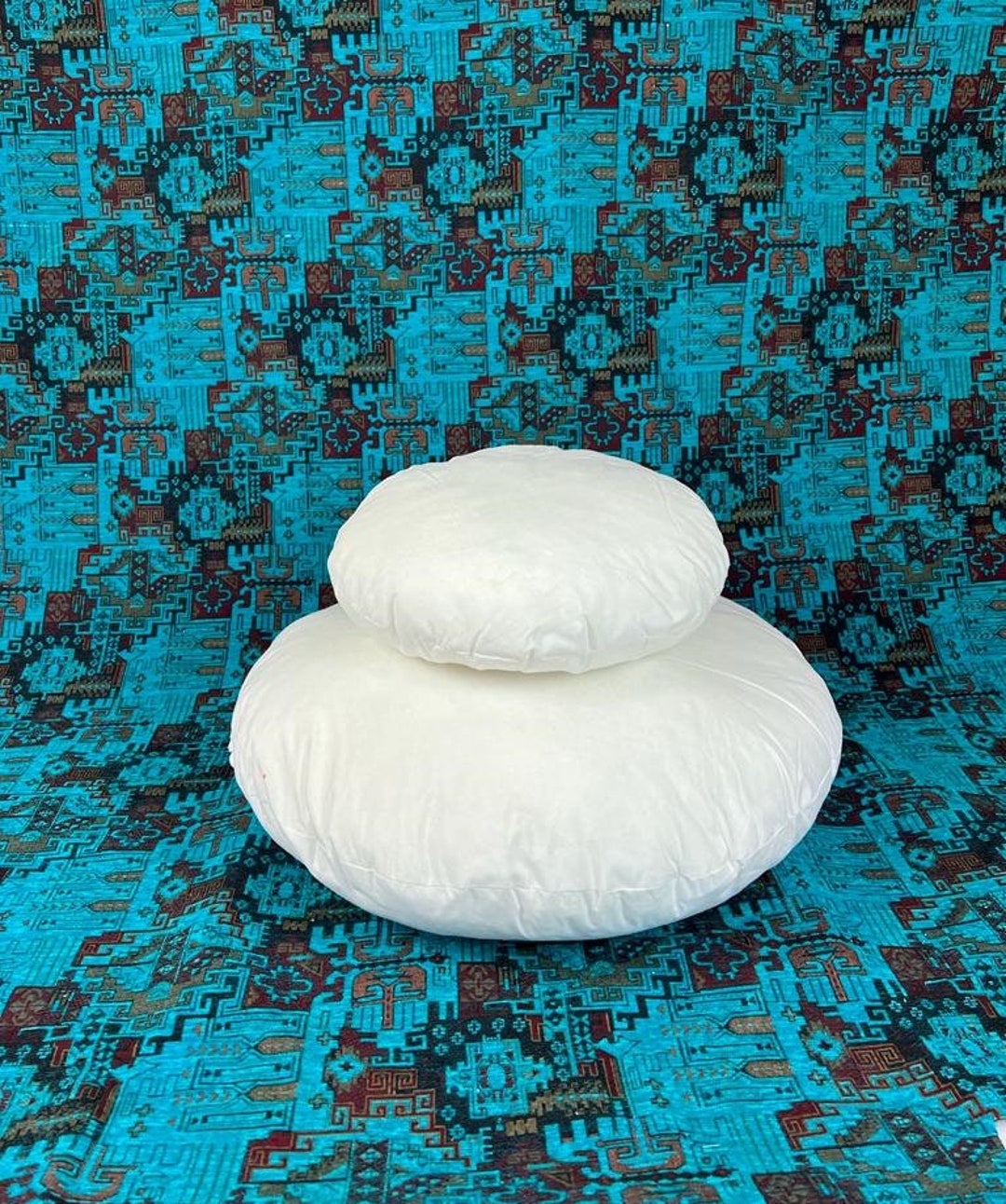 Round Pillow Insert Round Cushion Round Pillow Cushion Etsy