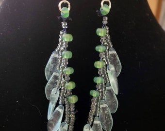 Jade Fringe Earring