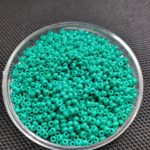Terra Intensive Dark Green Preciosa Czech Seed Bead 11/0 10grams