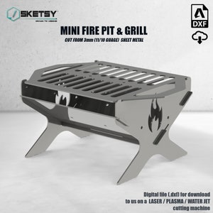 Mini Fire Pit dxf Dateien
