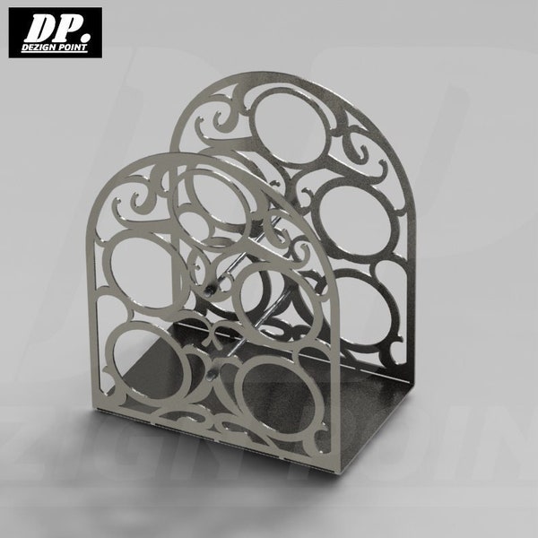 Wine rack stand DXF difital file for CNC Plasma/Laser cutting