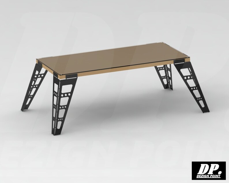 Coffee Table Legs 18 Inch DXF File for CNC Plasma/laser/water Jet