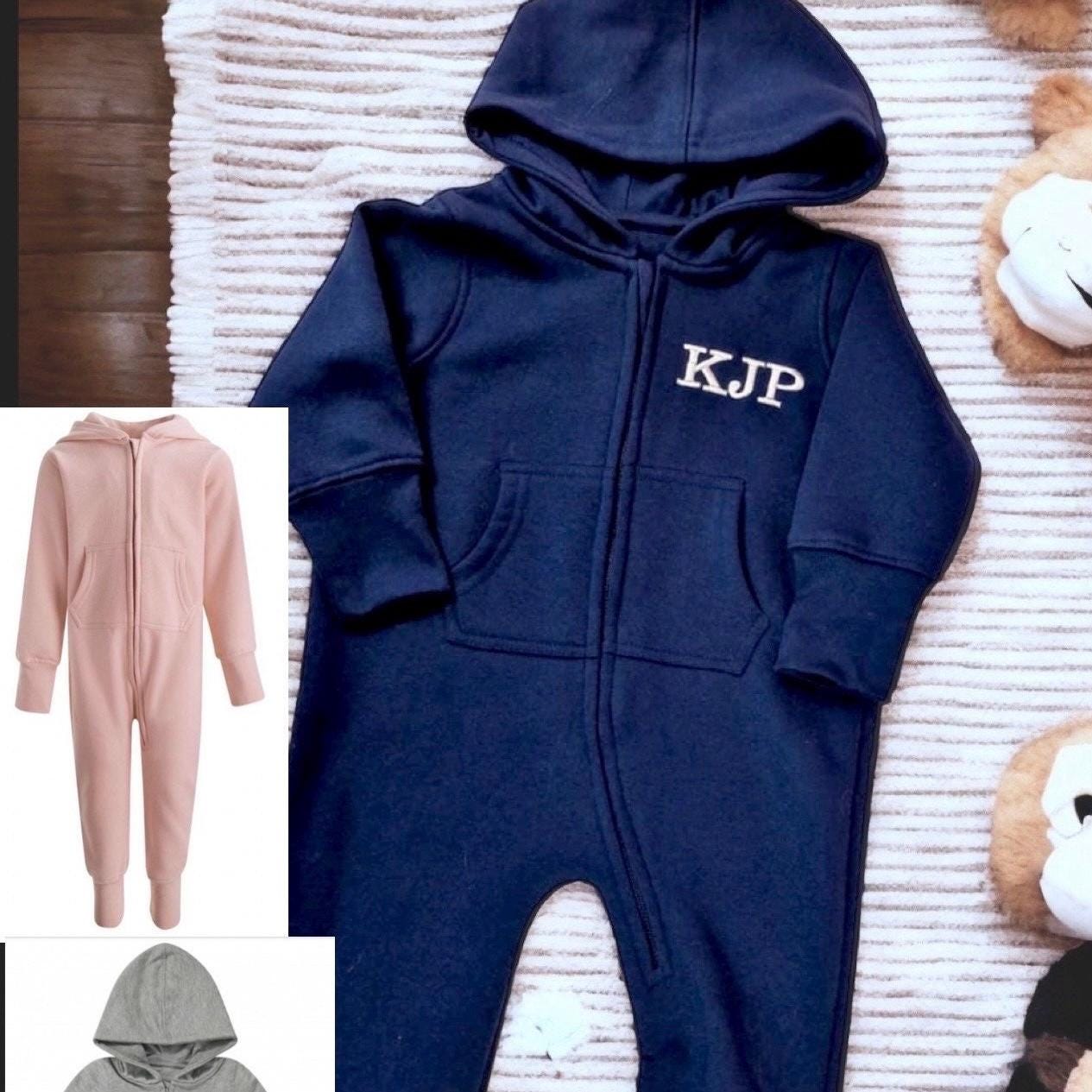 Navy Tracksuit Personalised Initial Baby Tracksuit Personalised