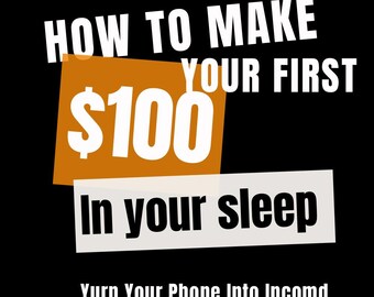 Guía para principiantes sobre ingresos pasivos / Gana dinero online, ingresos por teléfono (Descarga en PDF)