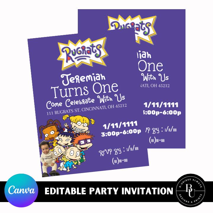 Rugrats Baby Shower