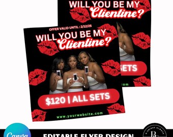 Valentine’s Day Editable Flyer Template