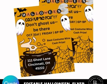 Halloween Costume Party Invitation