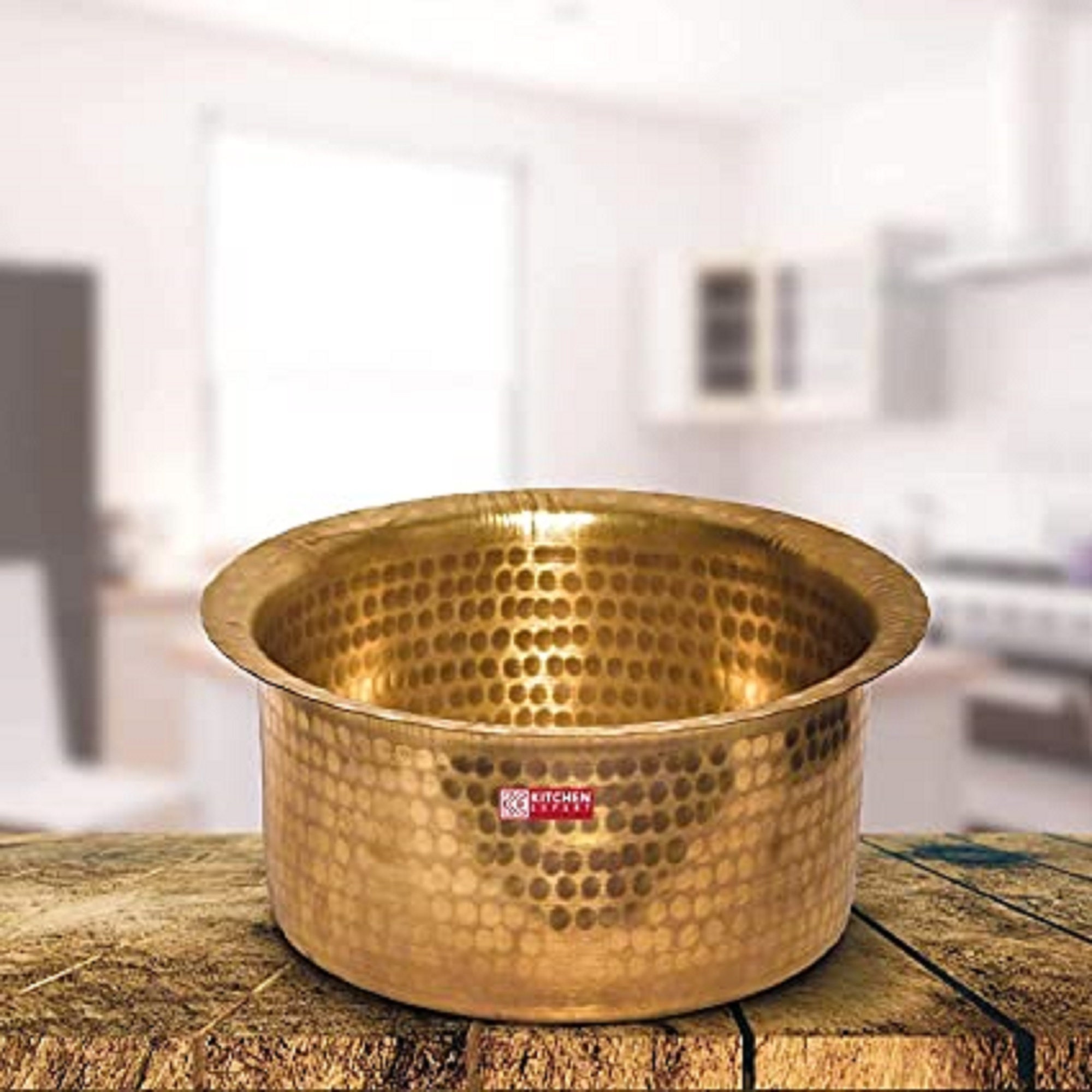 Buy Brass Patila / Topia with Lid and Holders Online