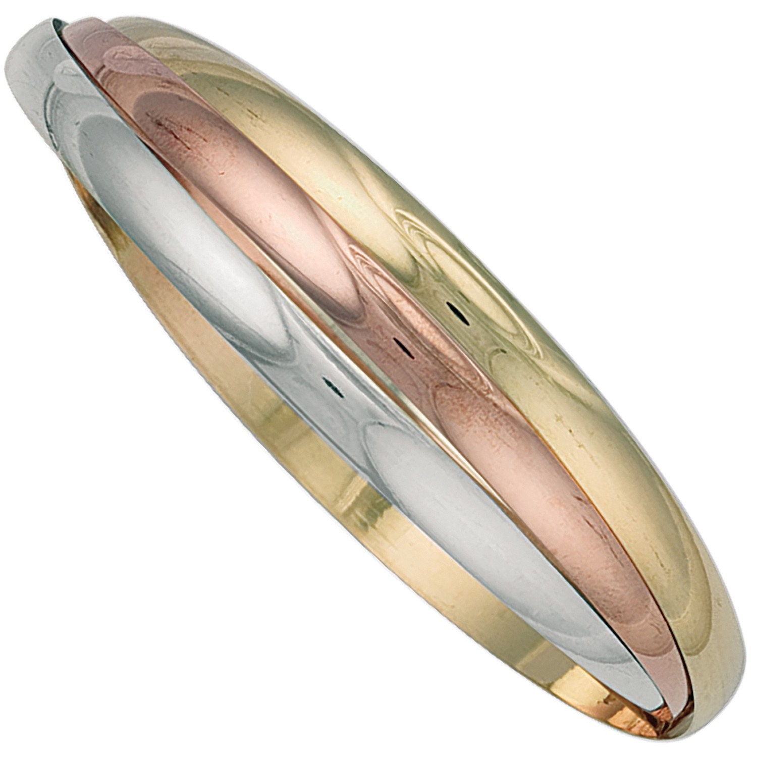 9 Karat Gold 3 Farben Trauring 2mm Breite Hochzeit Ring 9 Karat 3-Farben Gold Ehering (2 Mm) – Russischer Stil, Größen Von F Bis Z Erhältlich Eheringe Gold