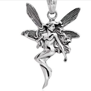 Sterling Silver Fairy Necklace
