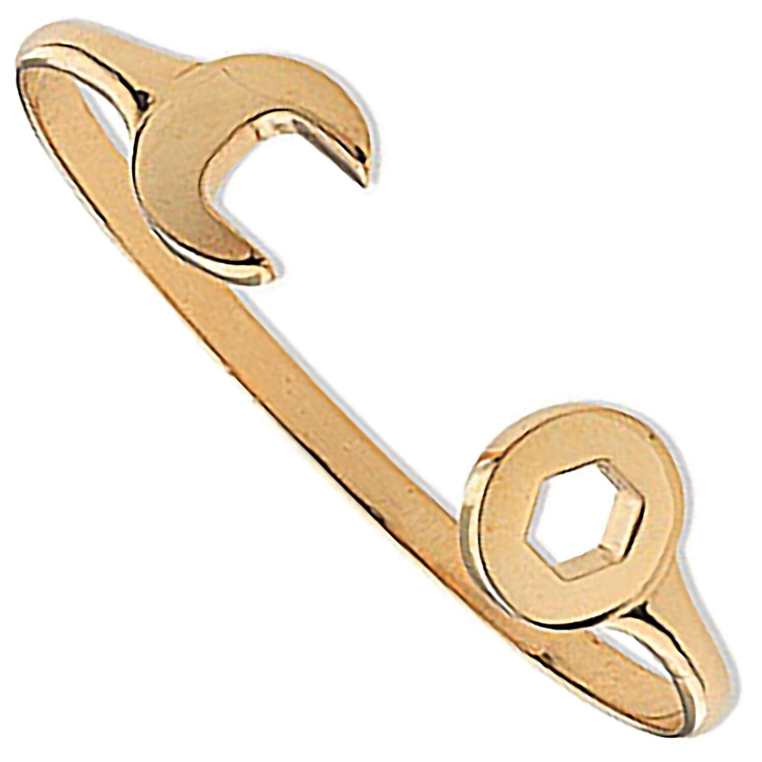 9ct gold hotsell spanner bangle