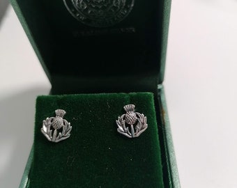 URONE Orecchini A Cardo Scozzese In Argento Sterling 925 - Gioielli Moda Regalo Per Donna