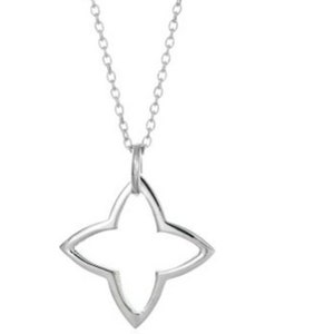 Sterling Silver North Star Necklace