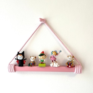 Pink: SMALL Tonie bar, only 35 cm, space-saving storage for the children&#39;s room with space for up to 30 Tonies from NoriKids