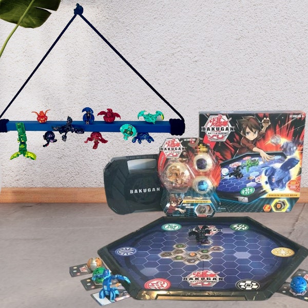 BAKUGAN: Creative storage for Bakugan figures, display of warriors in open state