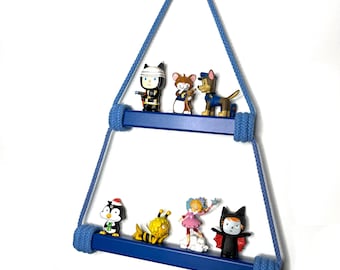 All colors: Double Tonie bar/Tonie shelf, 20 cm & 30 cm, two-story storage of Tonie figures in the children's room, many colors