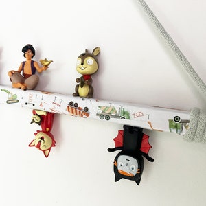 Design: Construction vehicles Tonie shelf/Tonie bar, space-saving, practical storage of Tonie figures in the children&#39;s room, designer