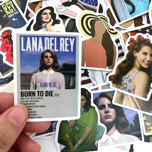 Lana Del Rey Assorted Stickers American Pop Singer Pop Music - Etsy