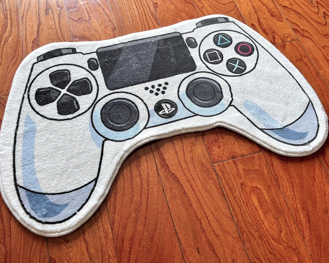 Controller Rugs Game Controller Tufted Rug, Christmas Gift for Gamer Geek, Video Game ...