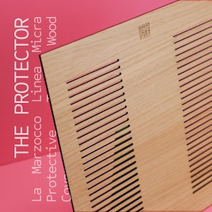THE PROTECTOR - Real Wood Cup Tray Cover for La Marzocco Linea Micra –  Scratch Protector for Espresso Machine - Oak & Walnut Finish