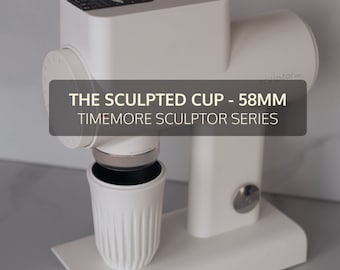 THE SCULPTED CUP - Timemore Sculptor Series 064/064s/078/078s Magnetic Dosing Cup // Perfect fit for 58mm portafilters/baskets