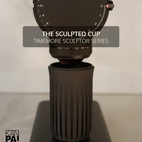 THE SCULPTED CUP - Timemore Sculptor Series 064/064s/078/078s Magnetic Dosing Cup // Perfect fit for 58mm portafilters/baskets