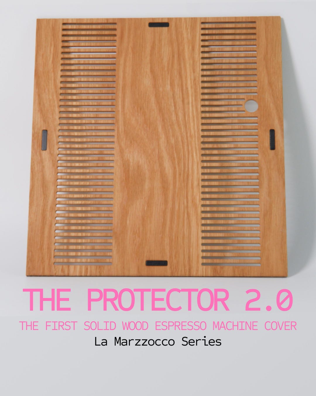 THE PROTECTOR 2.0 - CNC Solid Wood Cup Tray Cover for La Marzocco